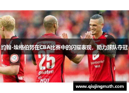 约翰-埃格伯努在CBA比赛中的闪耀表现，助力球队夺冠